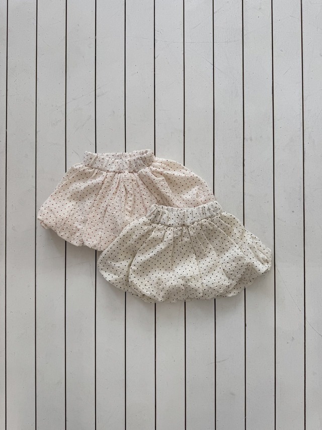 le petit mot［取寄］dot balloon skirt 26summer