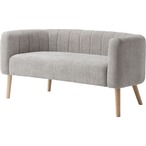 ソファー 木フレーム Sバネ ポリエステル 天然木 ビーチ ラッカー塗装