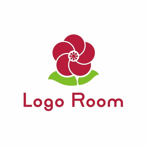 No355 梅の花のロゴ【梅、花、シンプル、モダン、和風、日本、クリニック、美容、ショップ、商品、伝統、文化】
