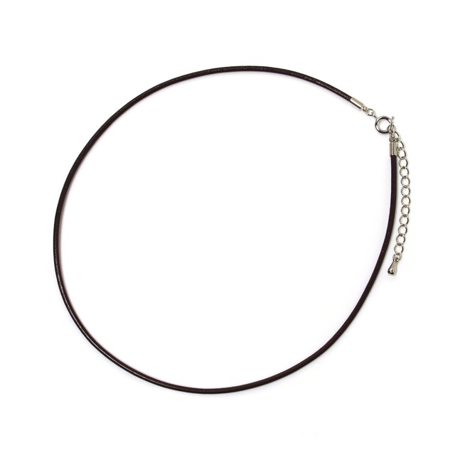 革紐チョーカー（ダークブラウン）