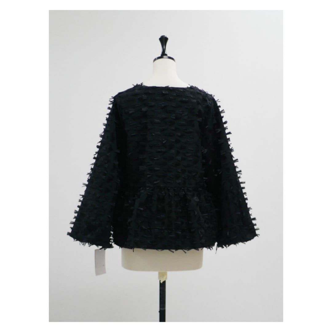 Ribbon design pearl button jacket | BéBéoD