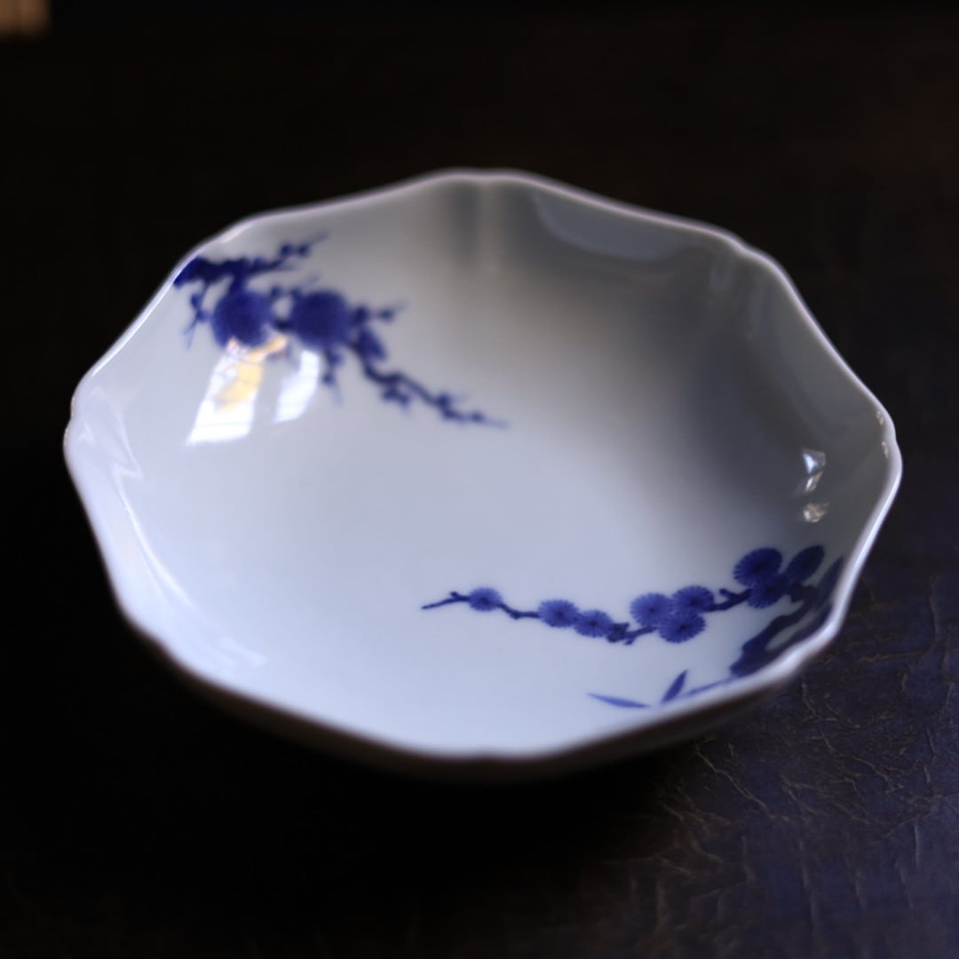 李荘窯 隅入り八角松竹梅紋鉢 | 芦屋貴兆陶家 online shop