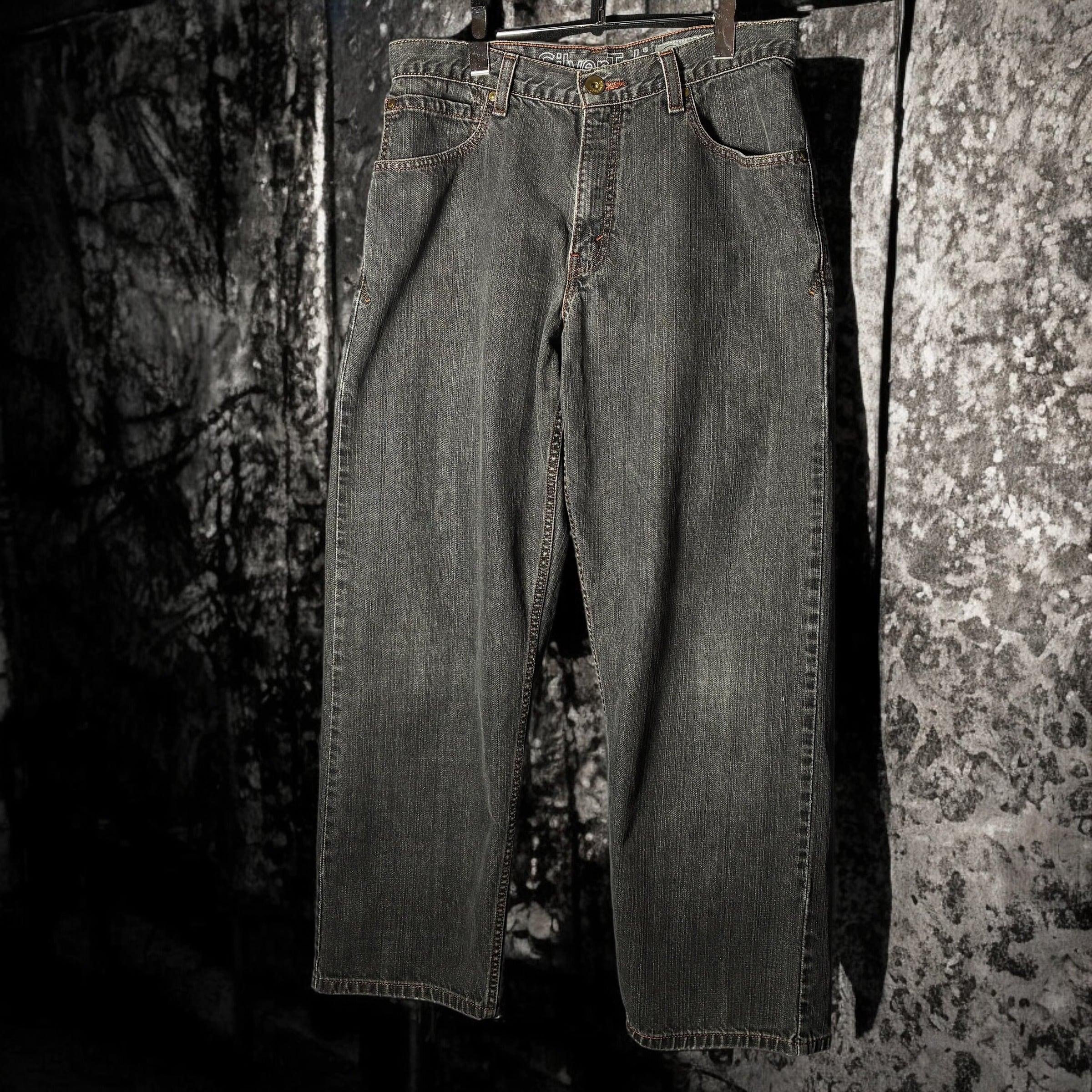 メキシコ製 Levi's Silver Tab Baggy 先染めブラック W33 リーバイス