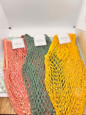 コットンメッシュバッグ