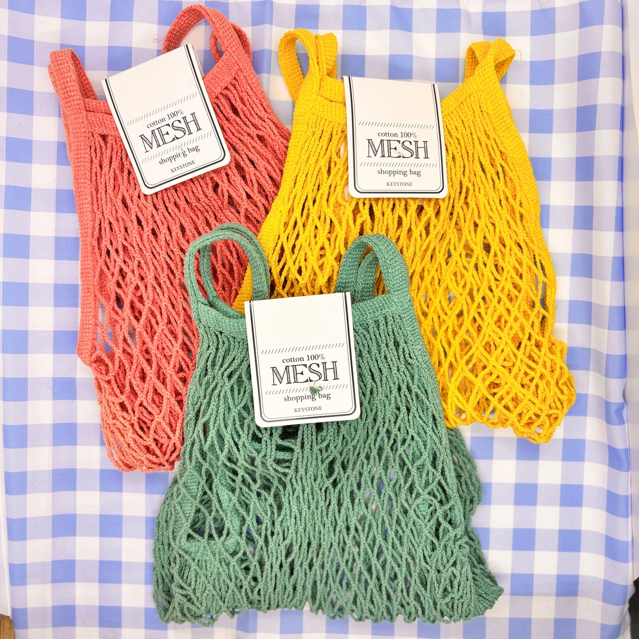 コットンメッシュバッグ