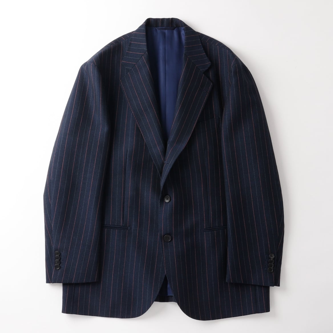 新品】MINTENS Vintage ENGLAND wool Fabric stripe single jacket 