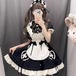 ゆめかわ♡十字架刺繍付きメイド服セット　kos49★