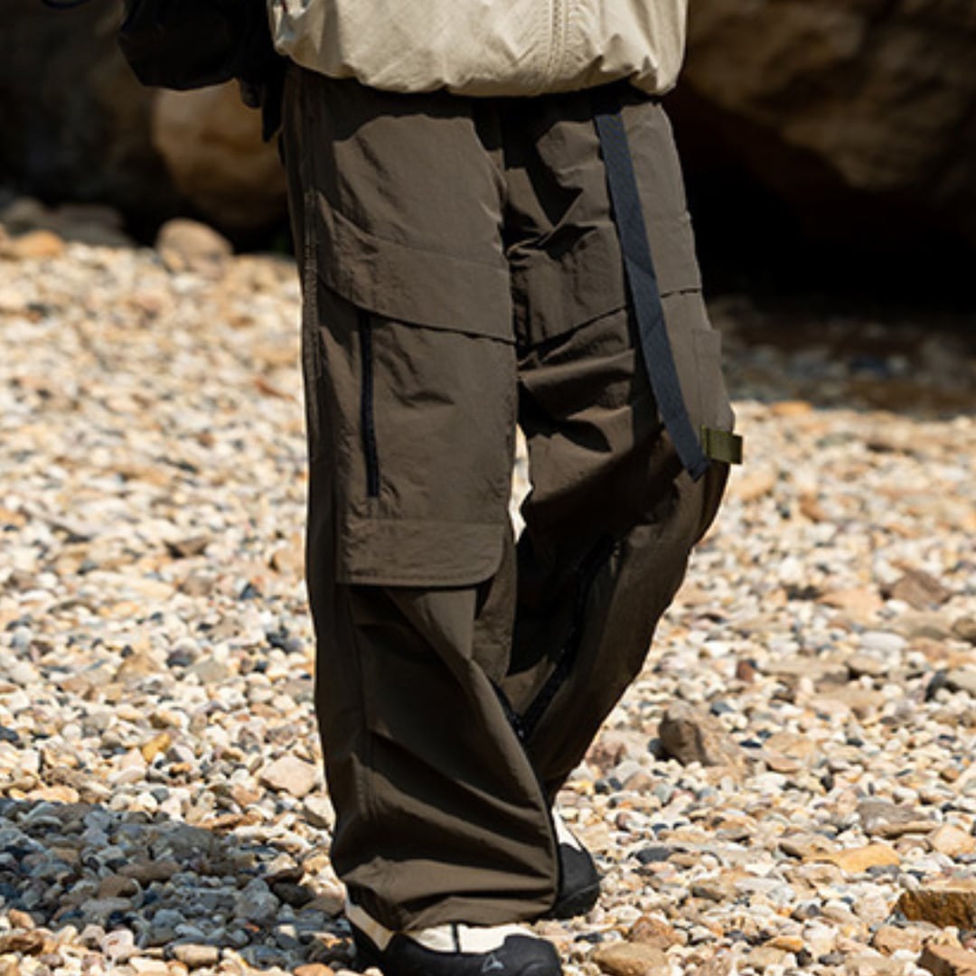 ドローコードウェビングベルトパンツ 3XLまで対応 A18321