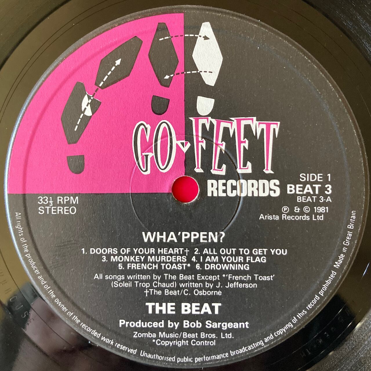 THE　Used　AgriTribeMusic　Wha'ppen　Used　NEW　LP】　BEAT　Records　Store