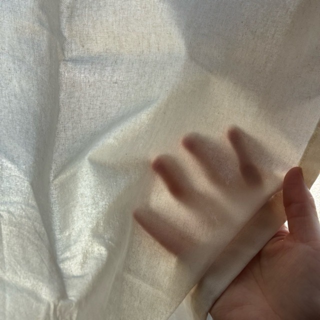 TOPANGA Homefurnishing India Cotton Sheeting curtain　インド　コットンシーチングカーテン　110×240cm　ホワイト　白　綿　ナチュラル　間仕切り　掃き出し窓　レースカーテン　ドレープカーテン　中厚　カーテンポール　暖簾