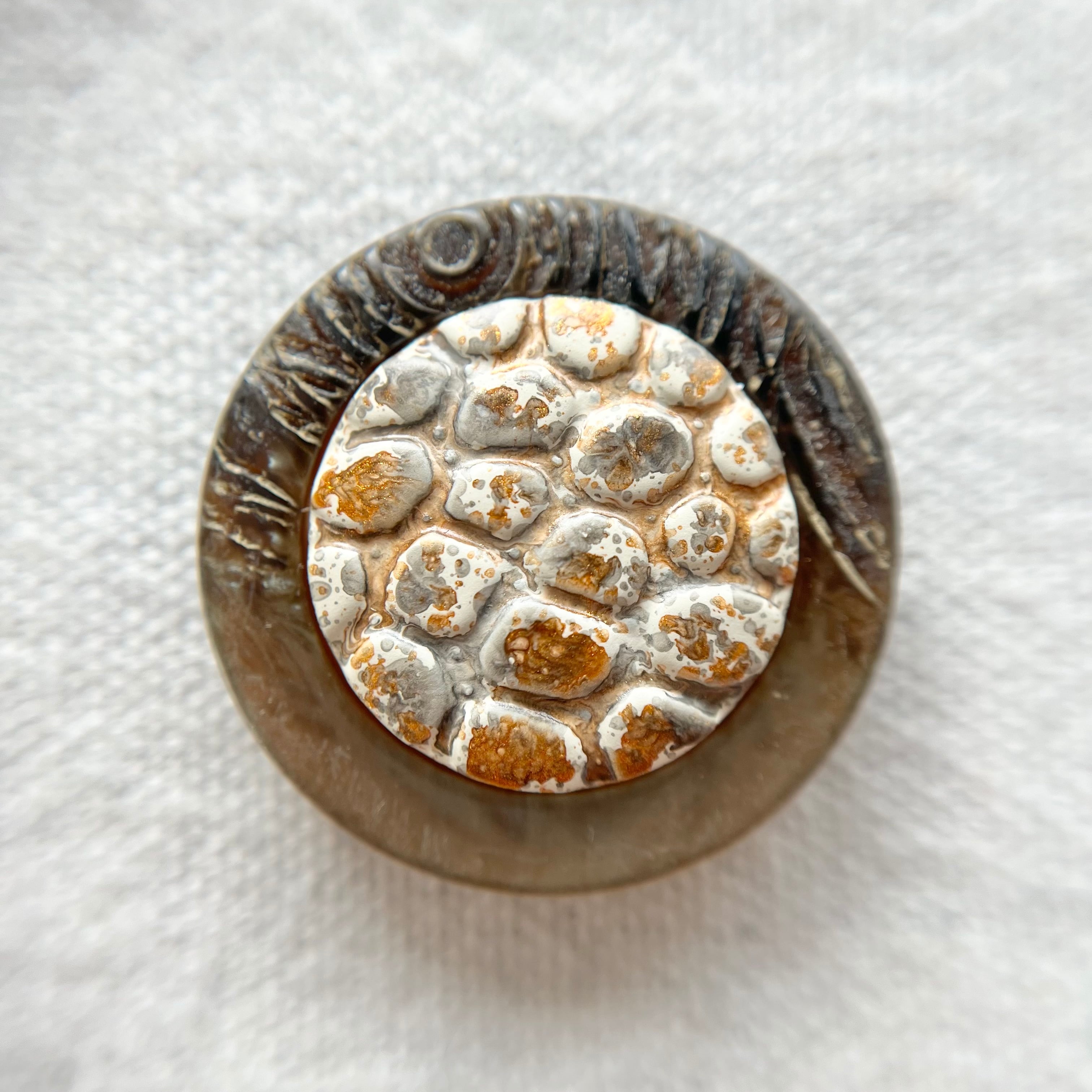 パイソンブラウン×ブラウン 28㎜