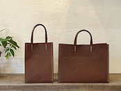 【限定数台ずつ企画】牛革の紙袋のような革袋・A4ヨコ
