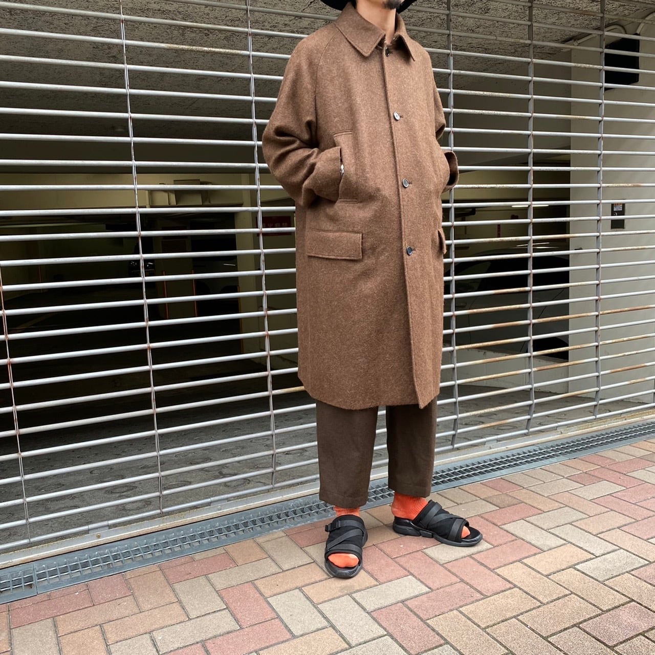 (MARKAWARE) RAGLAN MAC COAT | apt335nyc