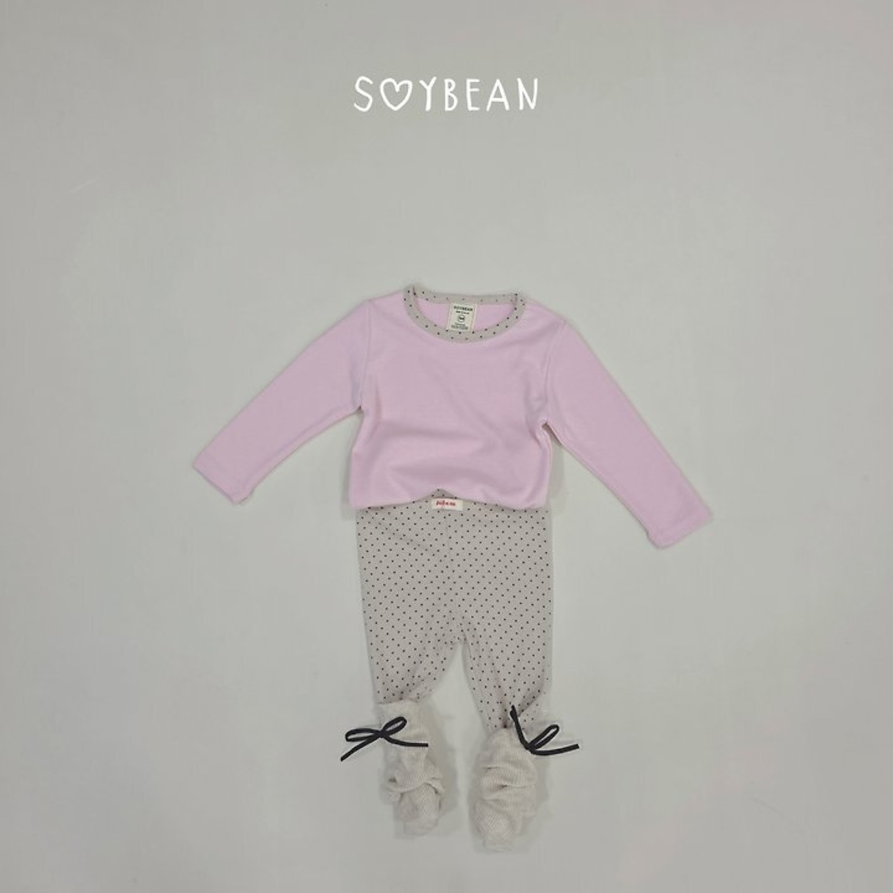 【取寄】SOYBEAN　キュンキュンドットルームウェア｜秋服｜韓国子供服｜ 26/AT