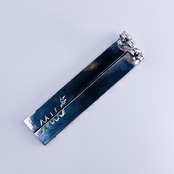 Heritage Bar Earrings-Silver-