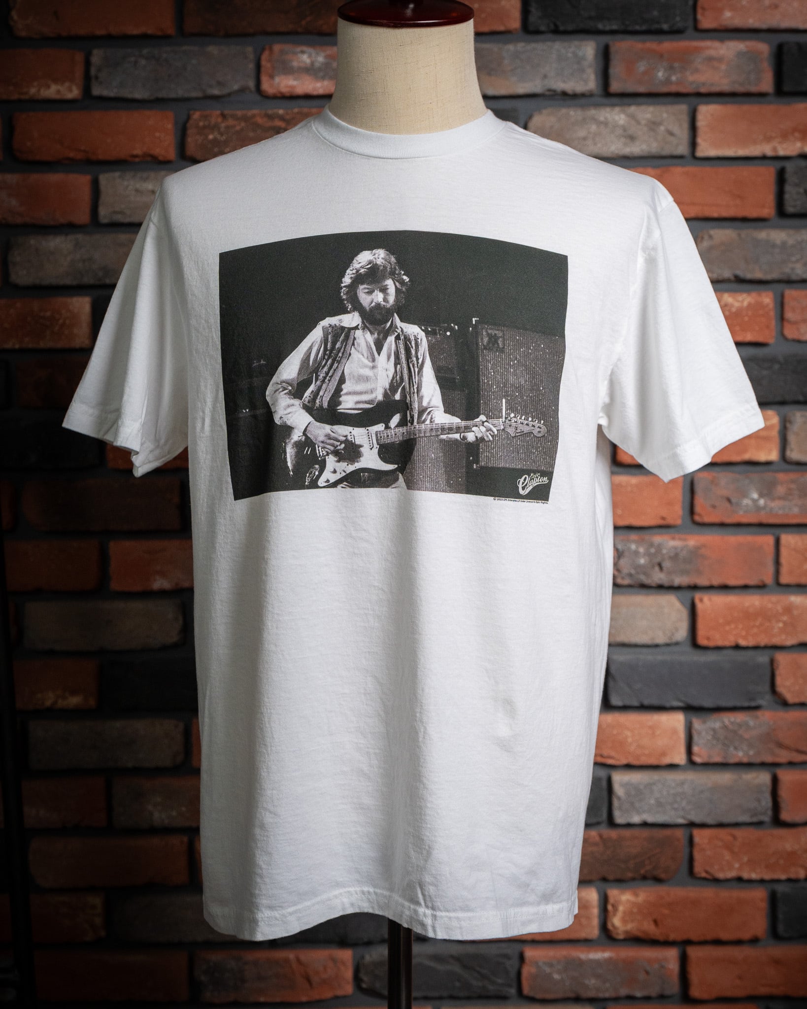 THRIFTY LOOK】ERIC CLAPTON TEE 新品 ユーズド加工 L XL エリック