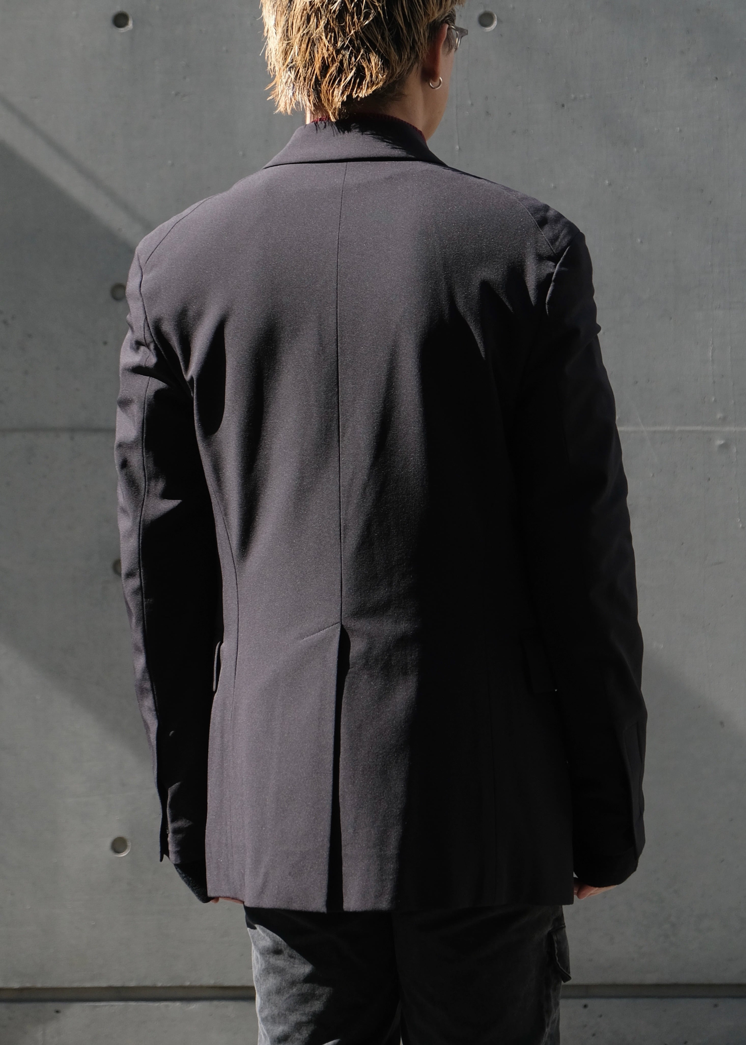 DIRK BIKKEMBERGS velcro nylon tailored jacket | CETTEN
