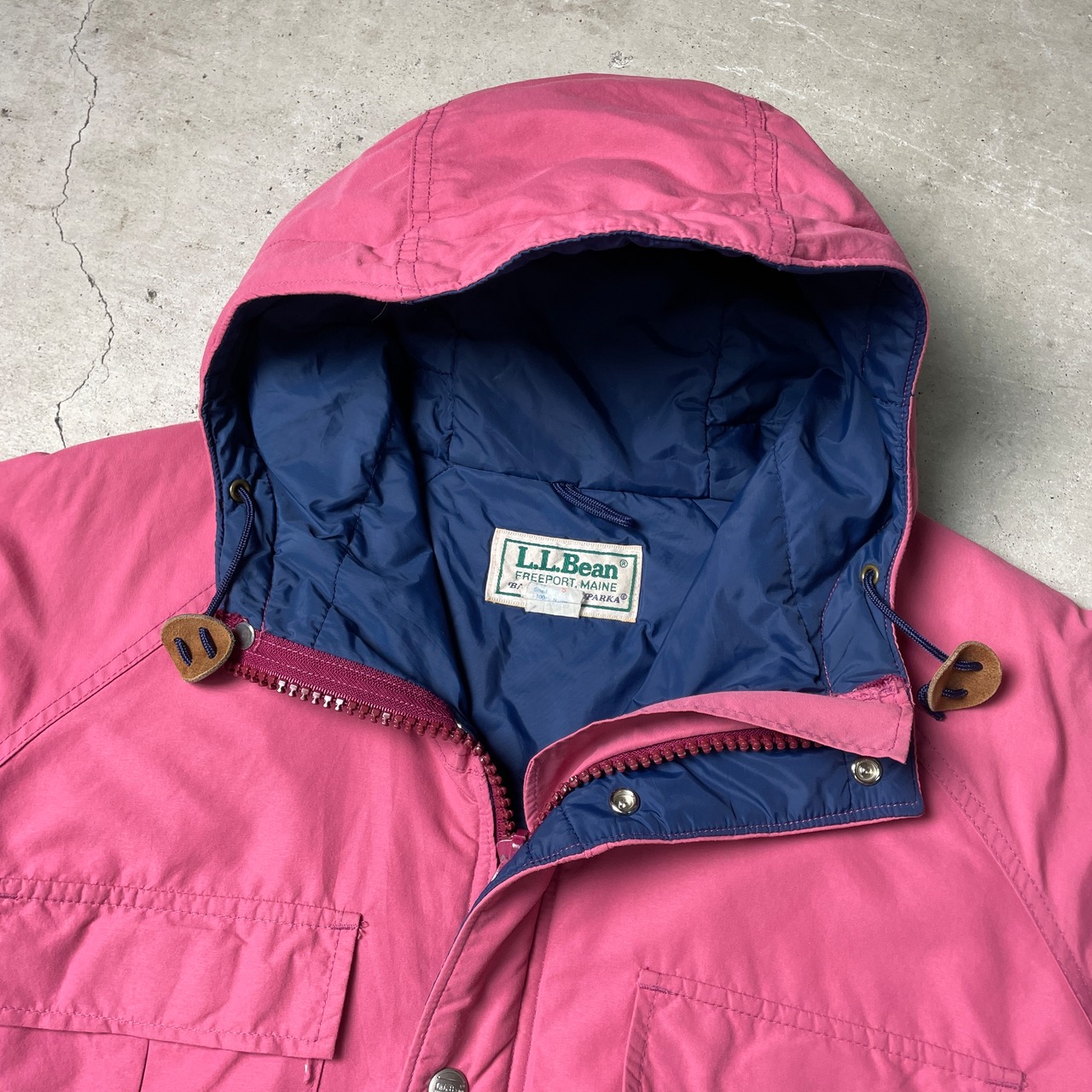 USA製 80年代 エルエルビーン BAXTER STATE PARKA レディースXL相当 