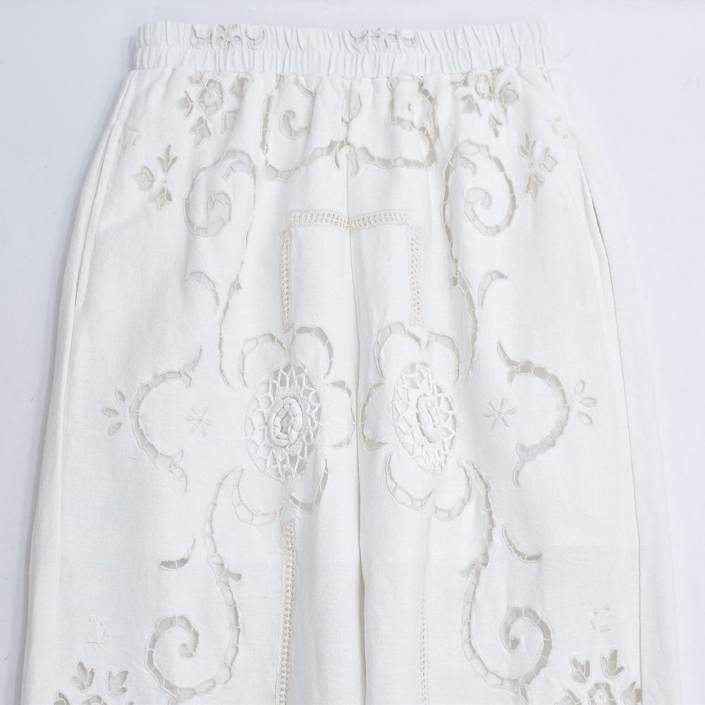 Remakeリメイク 再構築 パッチワーク ギュピレールレース刺繍 デザイン