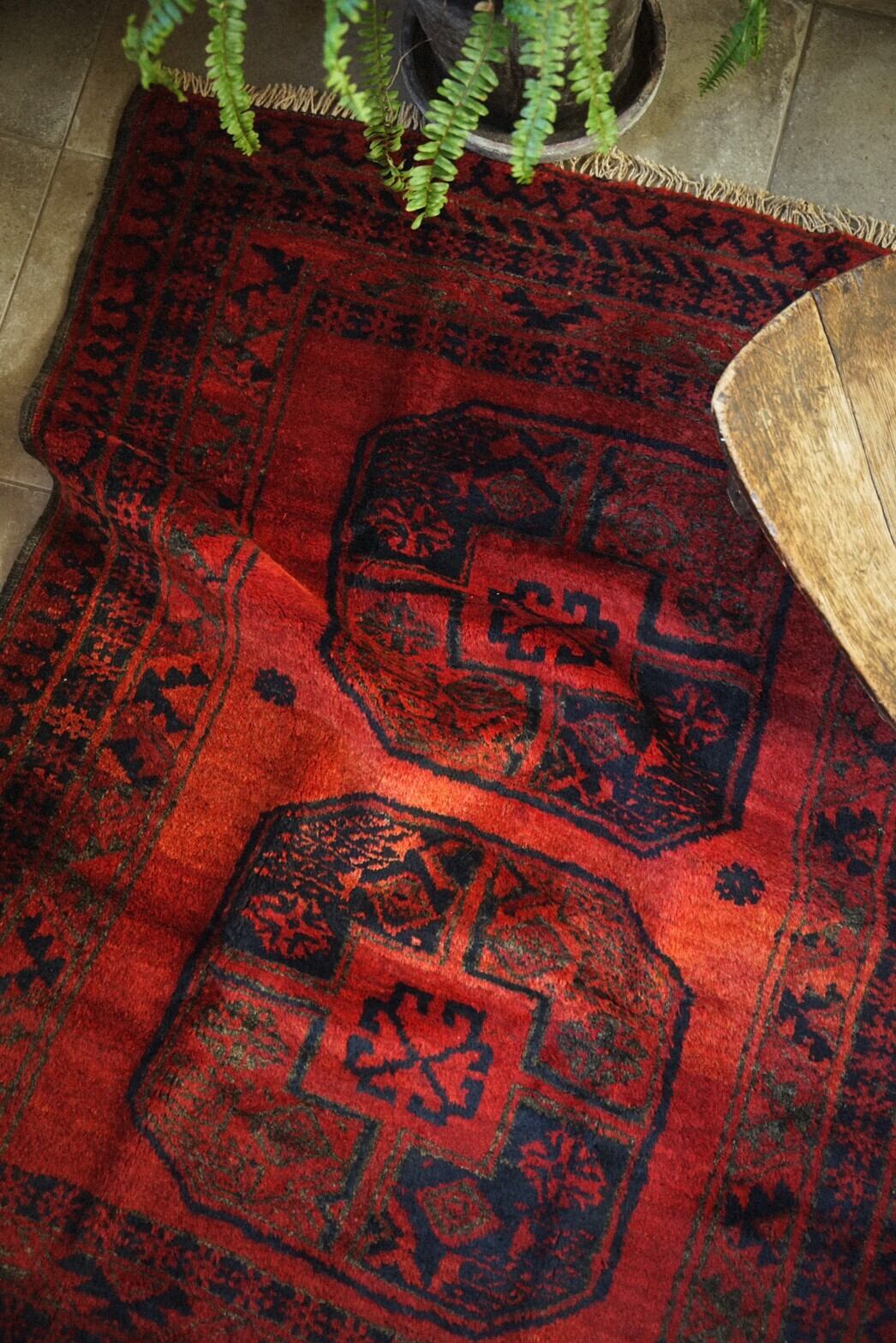 424-Semi Antique Turkmen rug