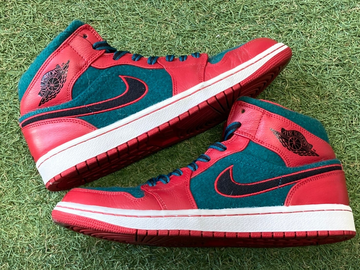 Nike Air jordan1 mid Gym Red 27cm