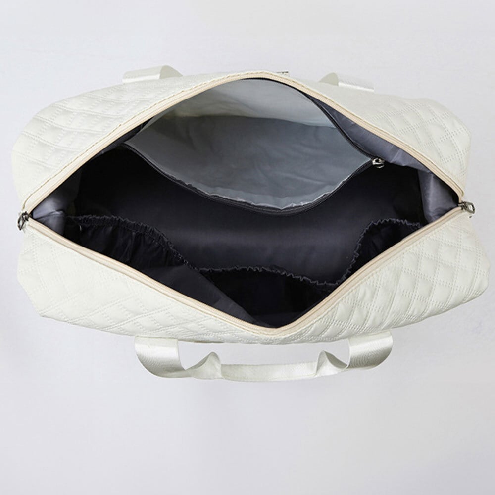 キルティング ボストンバッグ レディース 韓国 大容量 旅行 スポーツ