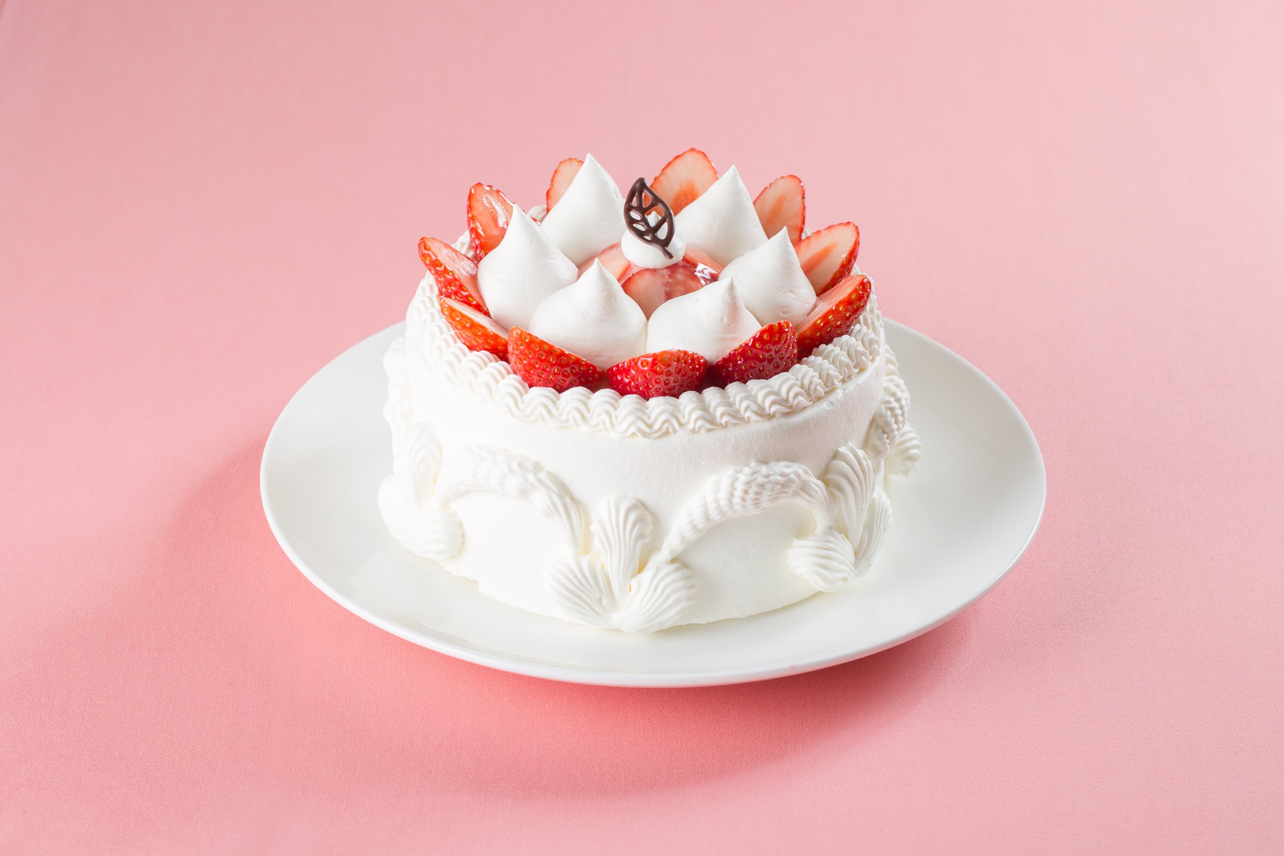 いちごの生クリームデコレーション 4号〜7号