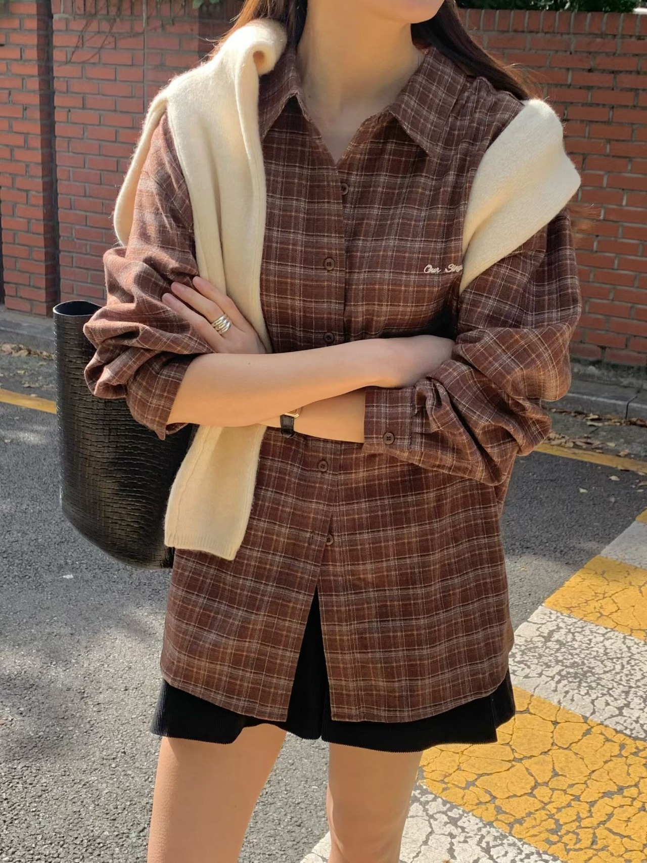 (予約) signature / Boston check shirt 2color
