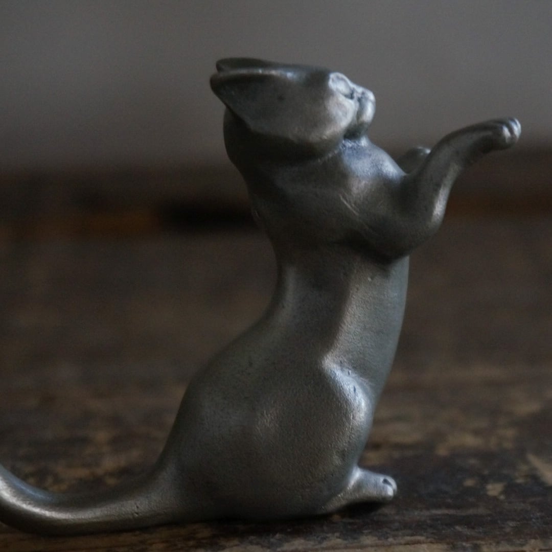 古いピューターの猫 | Konishi Koffee web shop