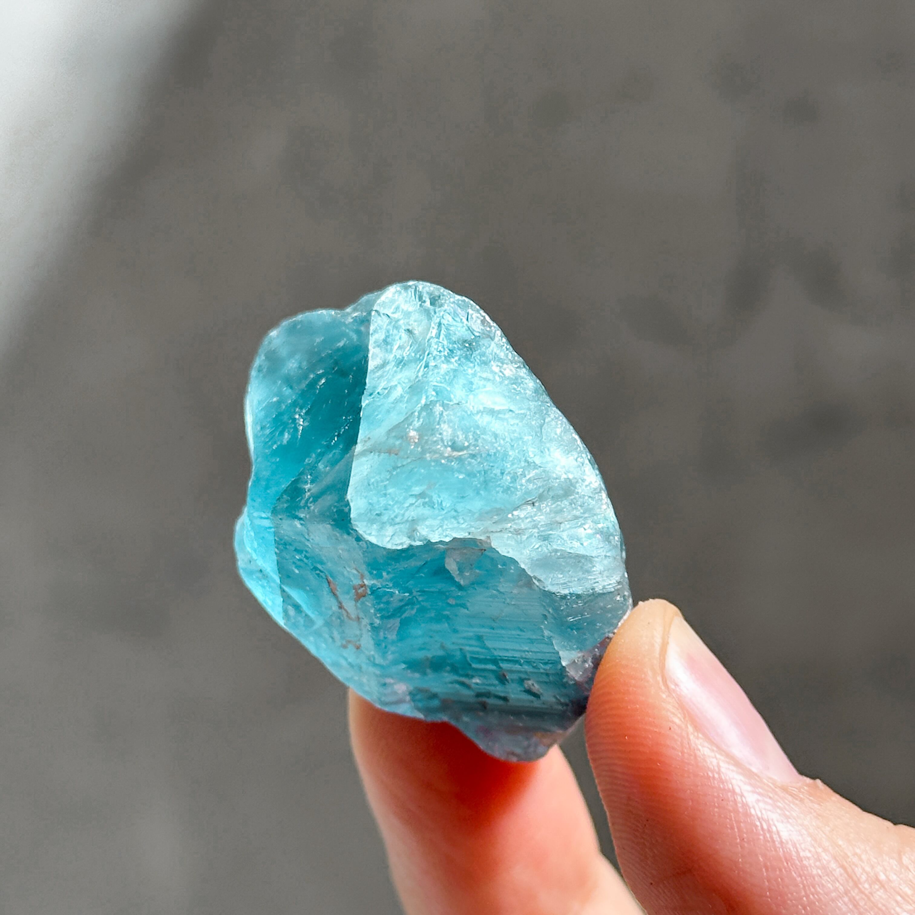 ブルー　フローライト（極上） ブルーフローライト 原石61◇ Fluorite ◇天然石・鉱物