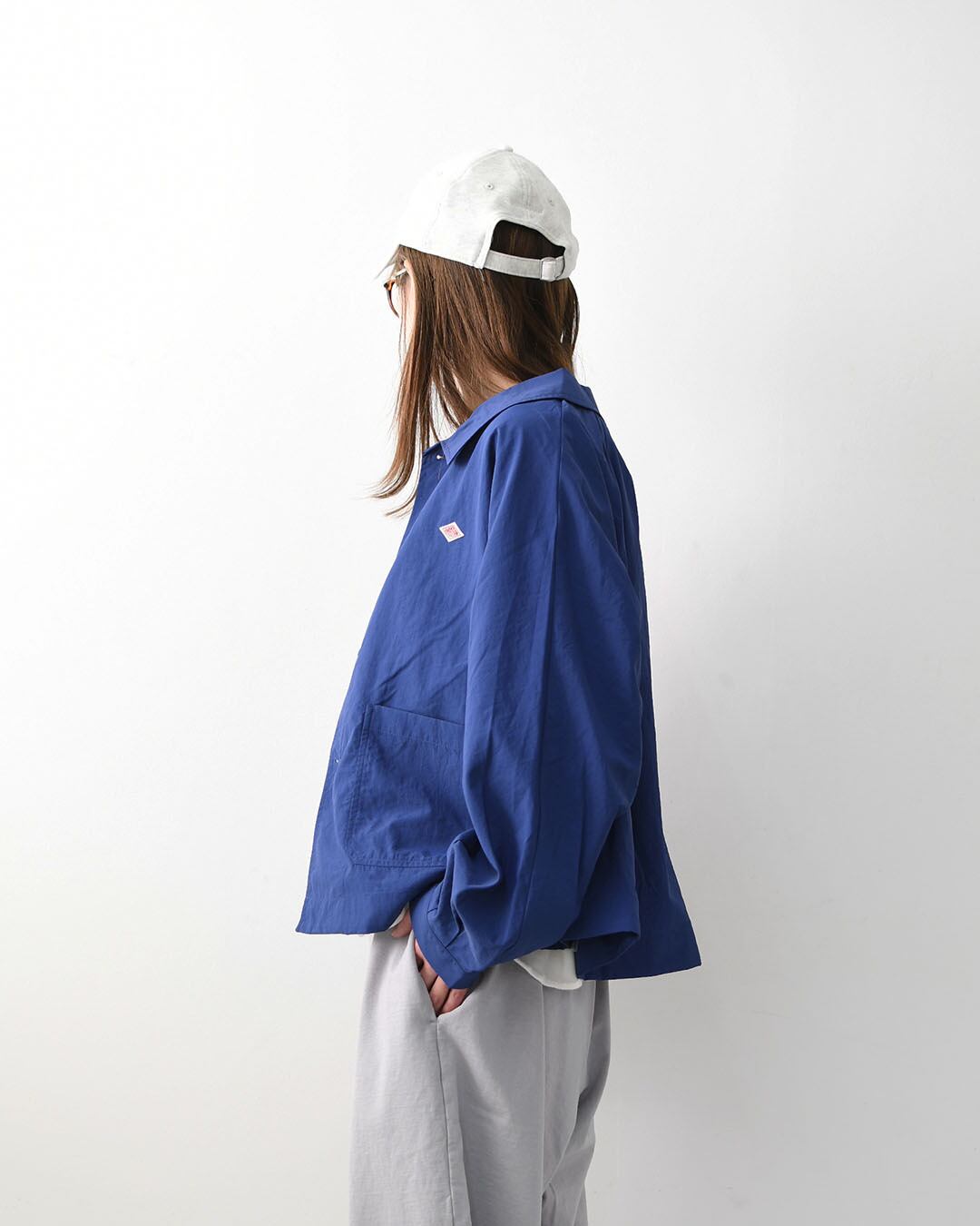 DANTON [ダントン] W DOLMAN SLEEVE JACKET [DT-A0652TNY] ドルマン
