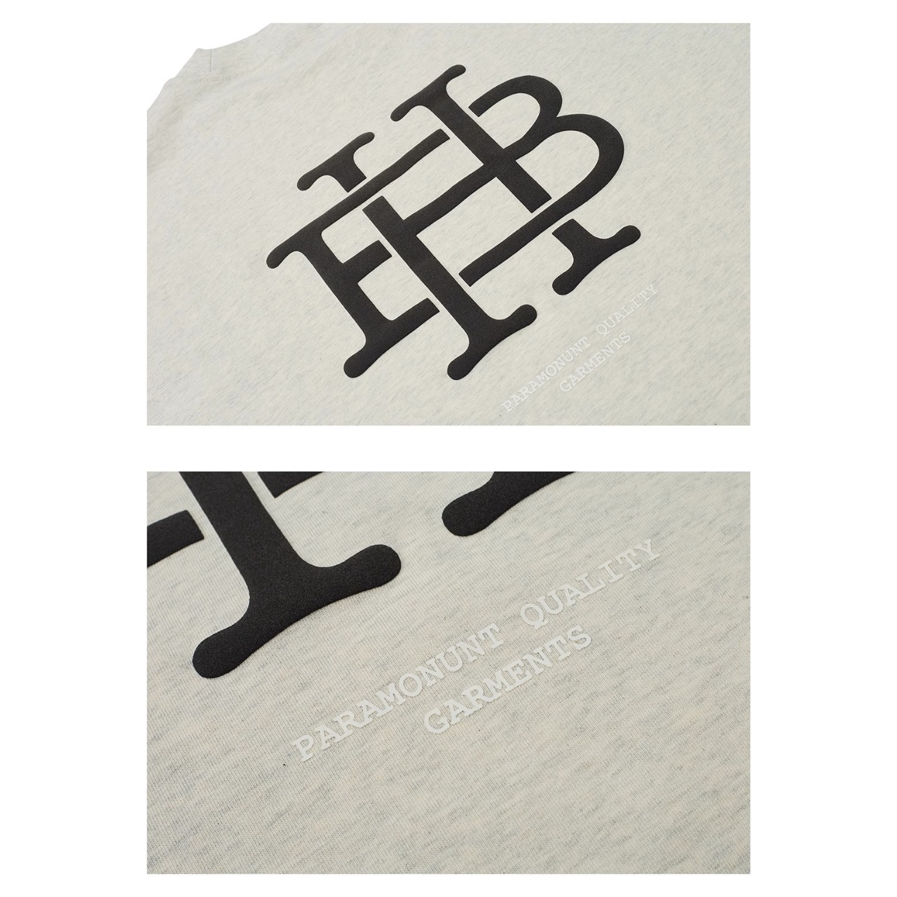 Oversized logo back tee 0945 - 15