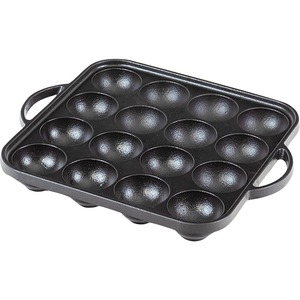 【数量限り】和平フレイズ 本格派 鉄鋳物 たこ焼きプレート 16穴 IH カセットコンロ 外はカリカリ 中はふわっと 元祖やきやき YR-032