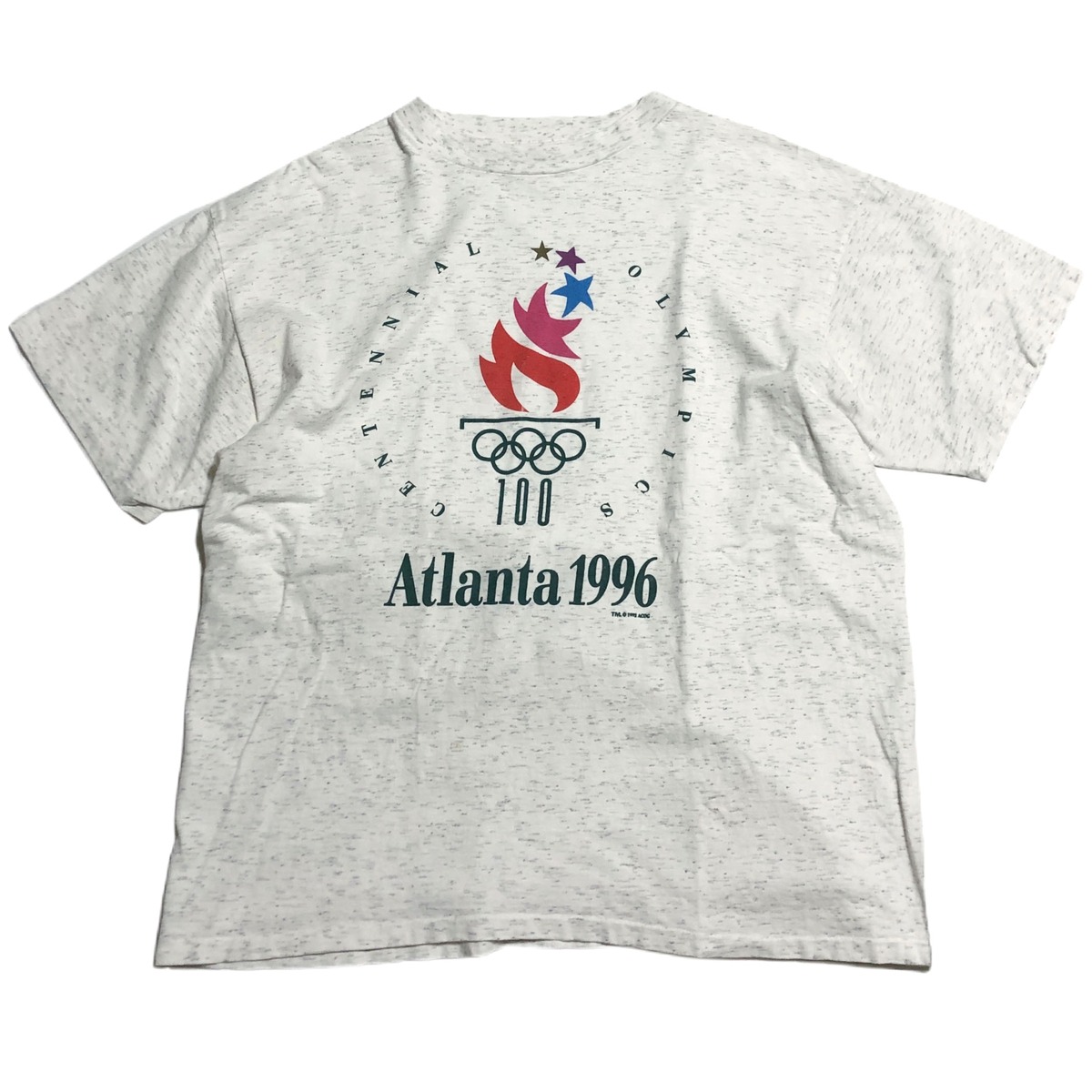 90s 1996 アトランタ・オリンピック ロゴ Tシャツ シングルステッチ 