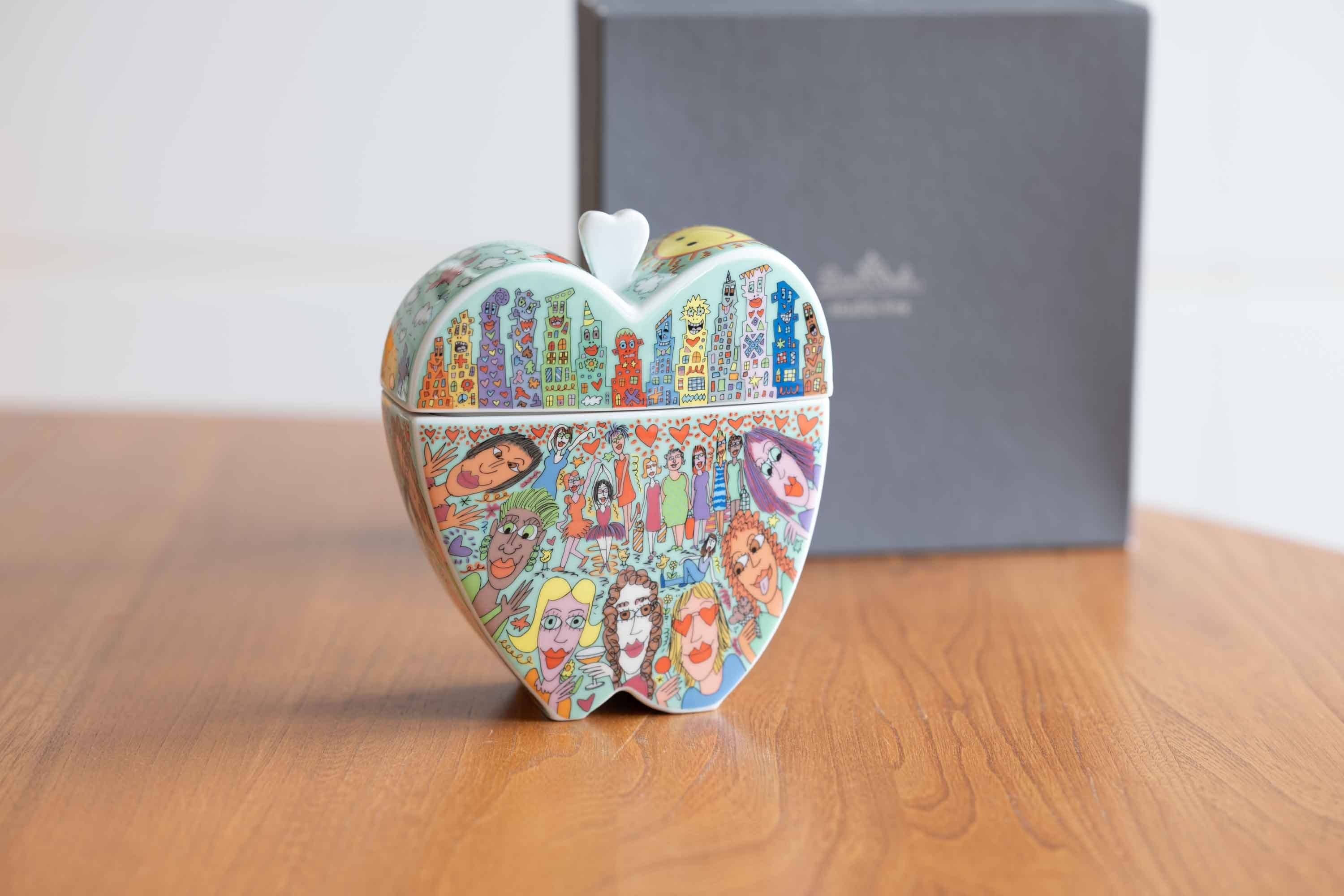James Rizzi ジェームス・リジィ デザイン- BIG APPLE GIRLS - 2002年