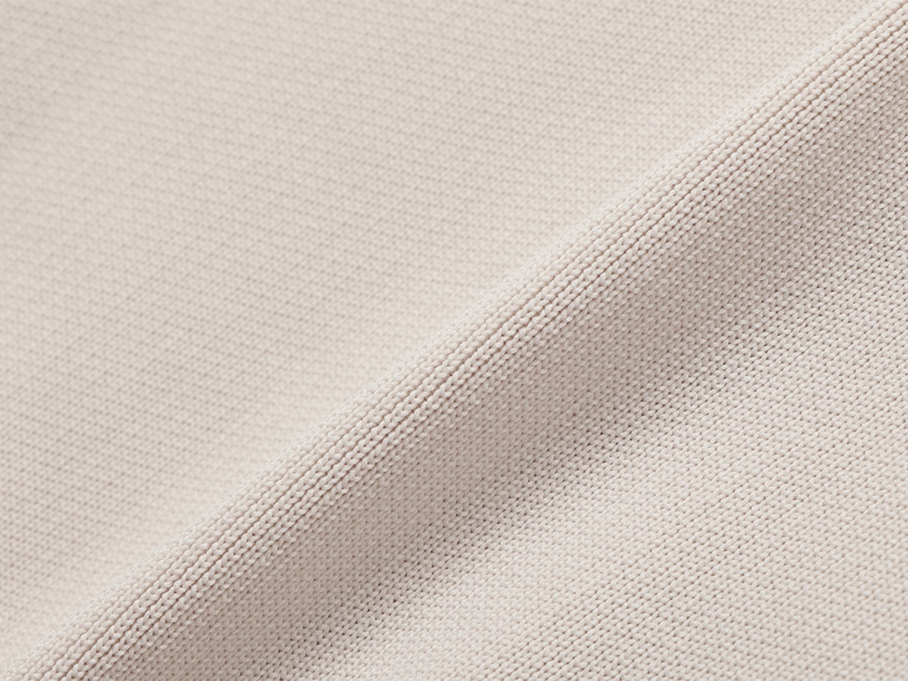 ecopet yarn V-NECK CARDIGAN / IVORY