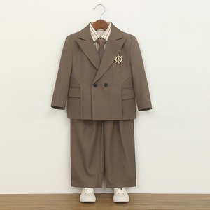 《予約商品》送料無料　ロイヤルブラウン ダブルボタンセットアップ