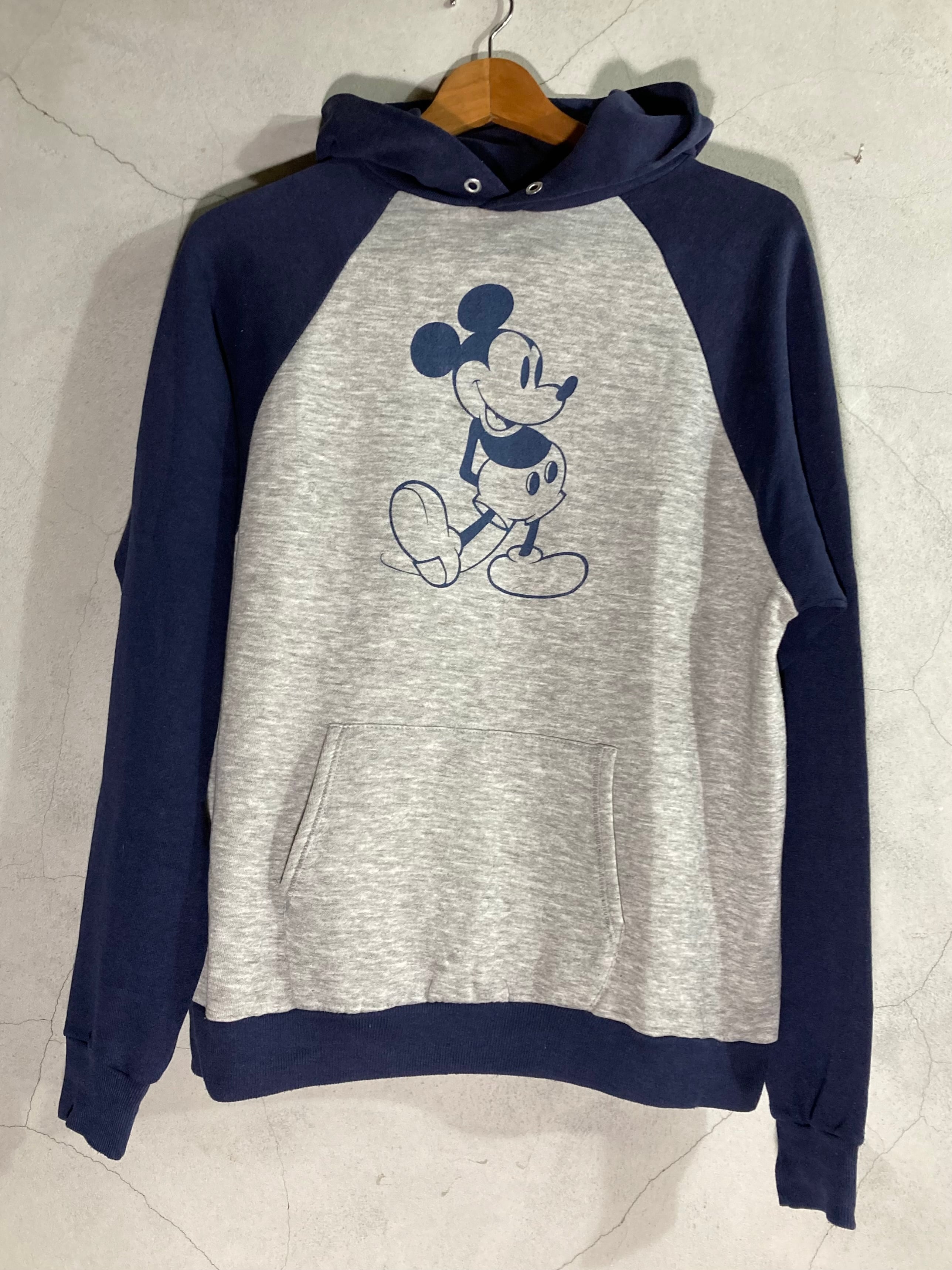 70s 80s VINTAGE MICKEY SWEAT HOODIE ミッキーマウススウェット