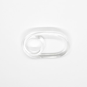 _cthruit シースルーイット double oval ring リング【Clear】