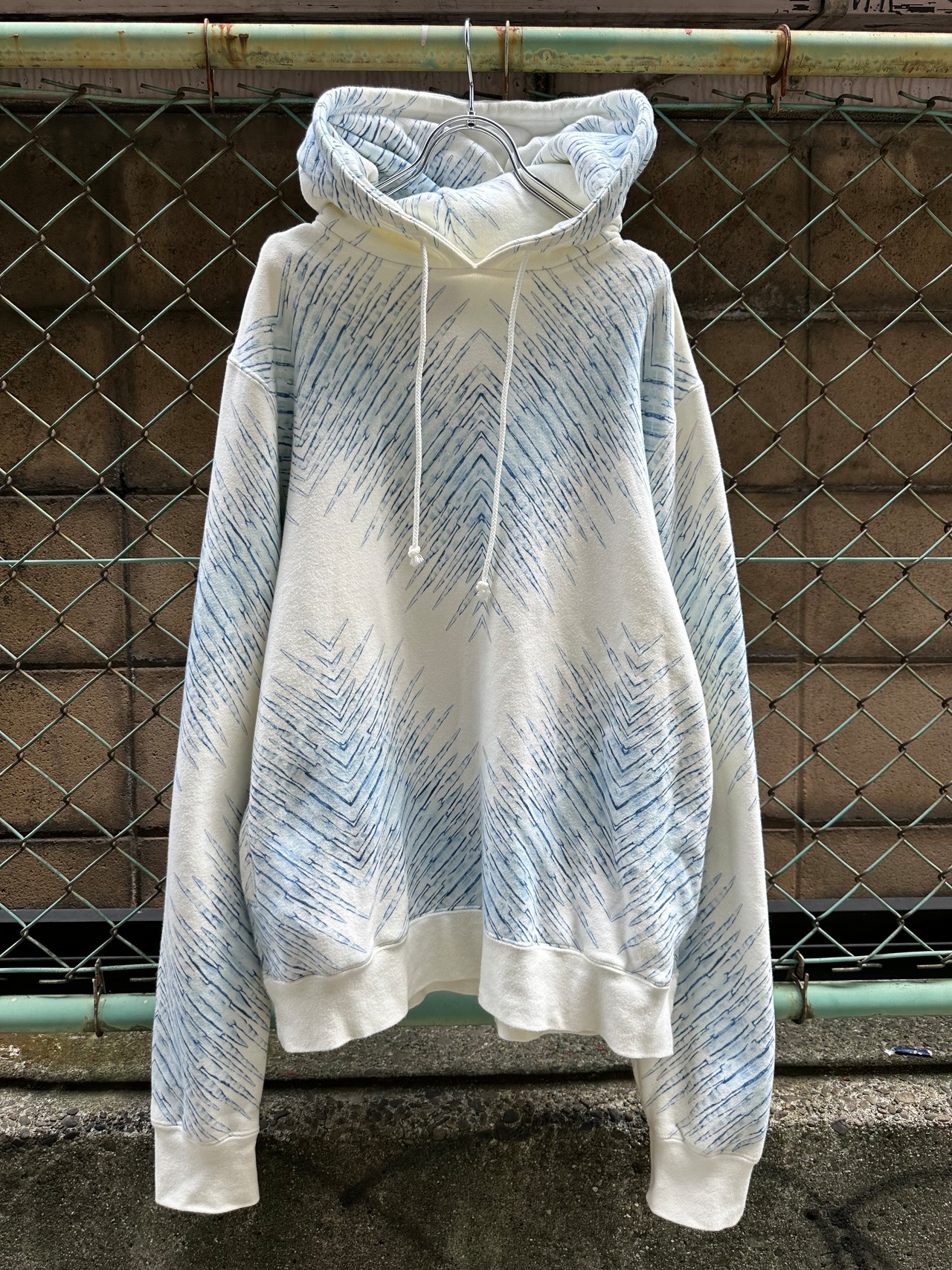 "PHENOMENOM" total pattern hoodie