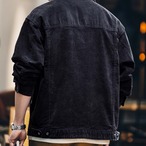 Corduroy Button Front Long Jacket ◇H0184