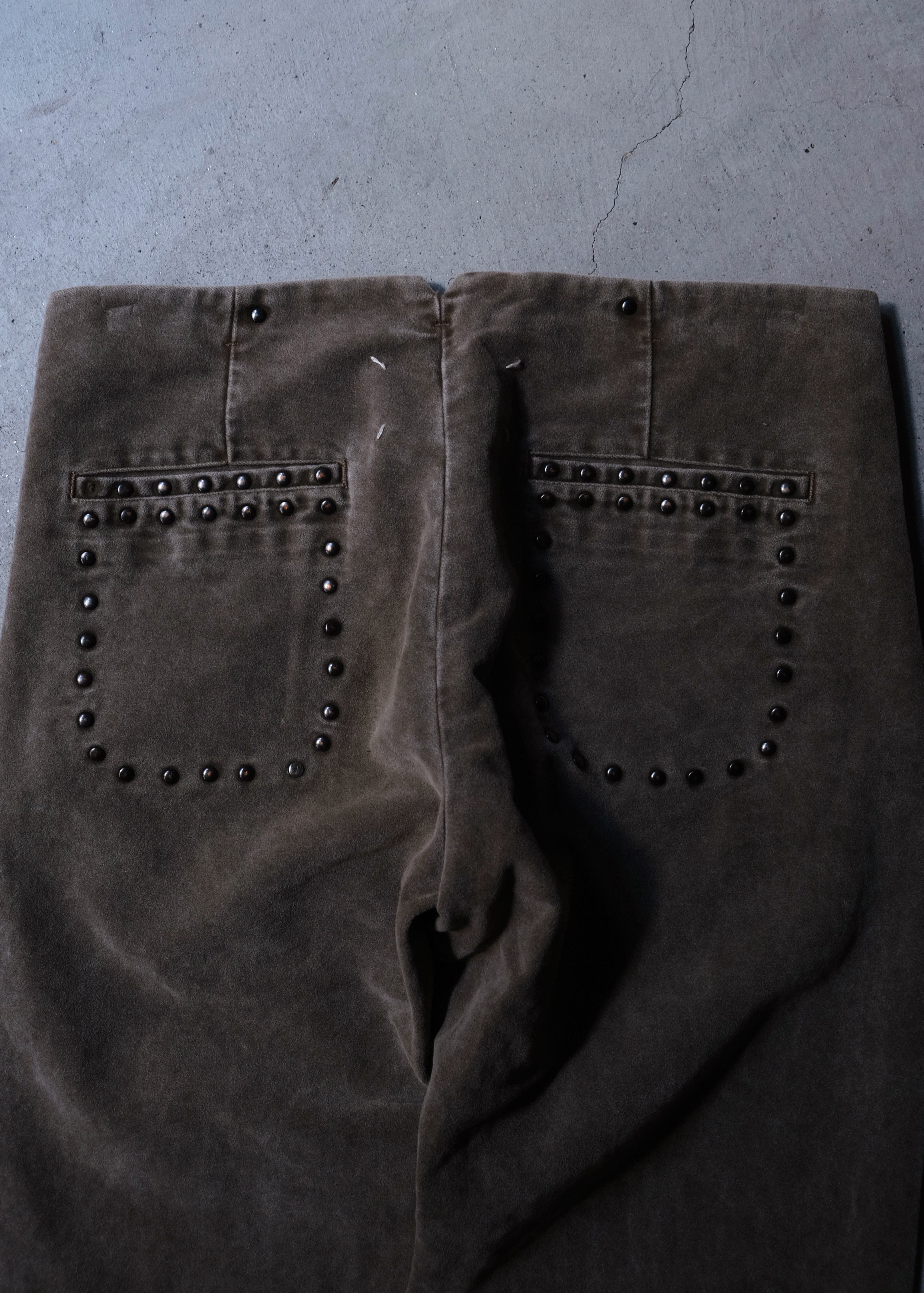 パンツ Martin Margiela 07AW studs trousers Martin Margiela 07AW studs trousers