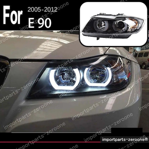 BMW 3シリーズ E90 2005〜2012 アップグレードヘッドライト Headlight No Bulb -HAD-1050