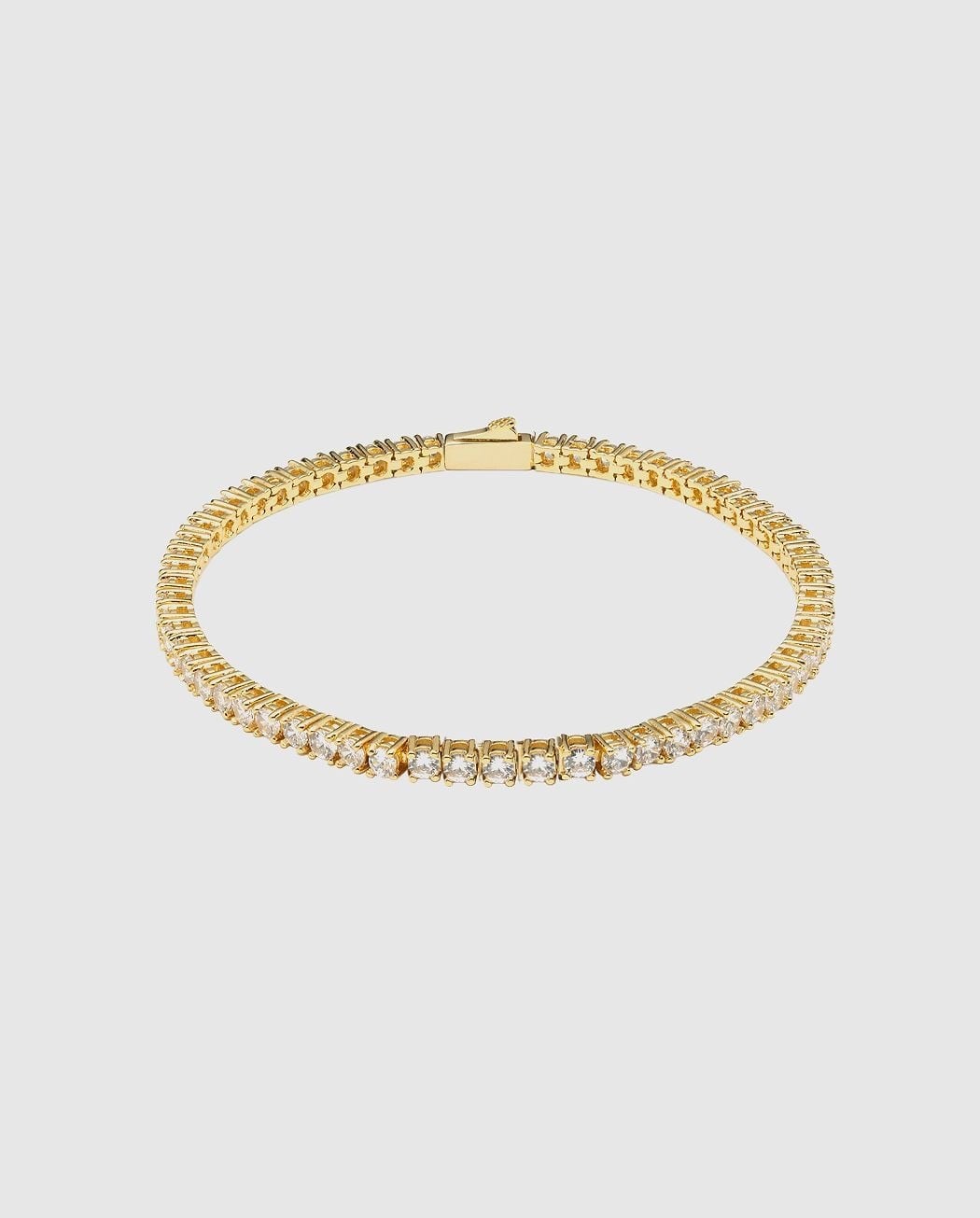 14K Real Gold Figaro Chain Bracelet 【3.5mm / 17.78cm 14K Real Gold Figaro Chain Bracelet 【3.5mm / 17.78cm