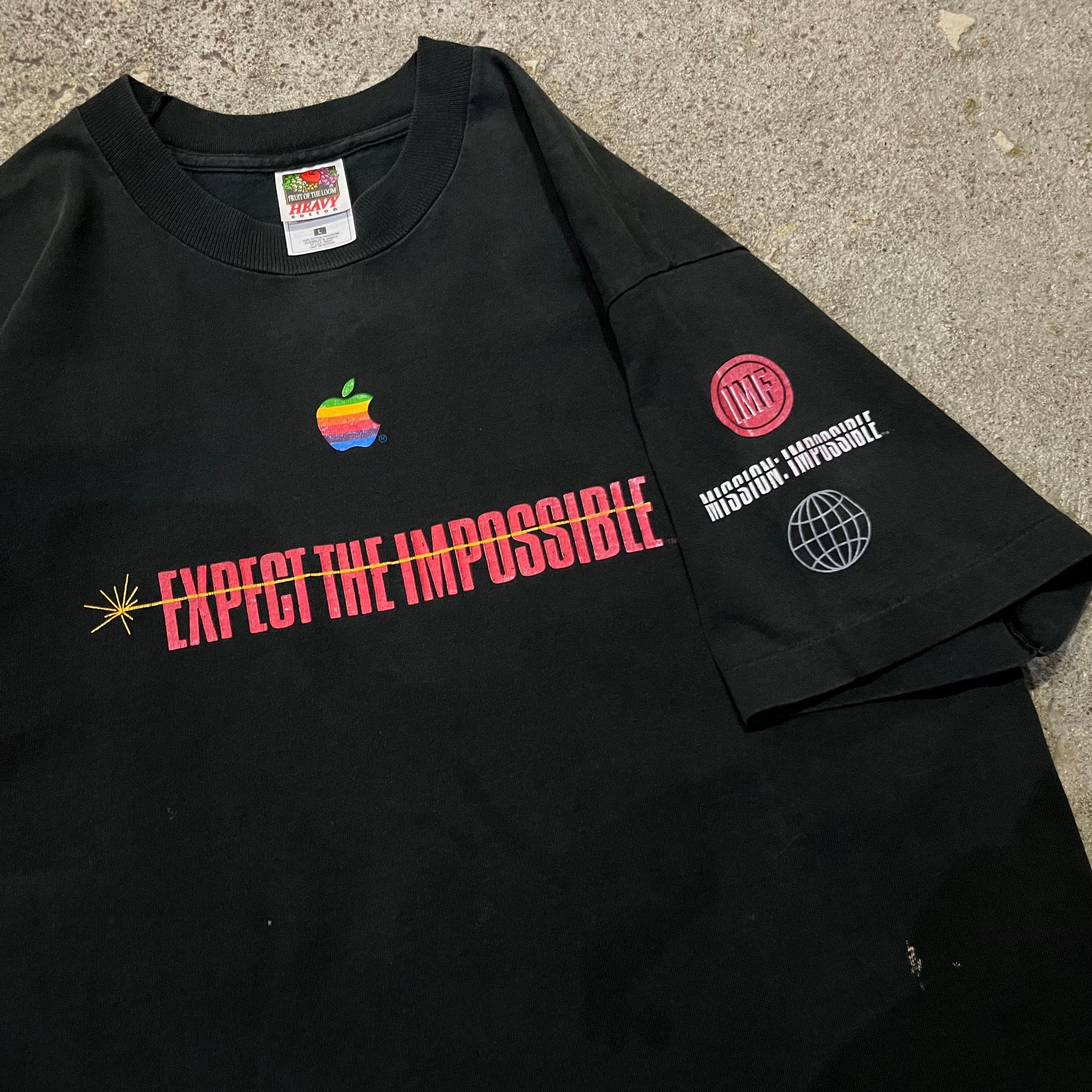 ミッションインポッシブル アップル 90s Tシャツ-