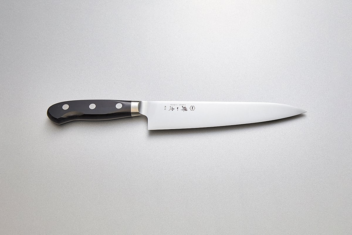 832 黒合板ハンドル　牛刀 210mm　ステンレス鋼　＃17050