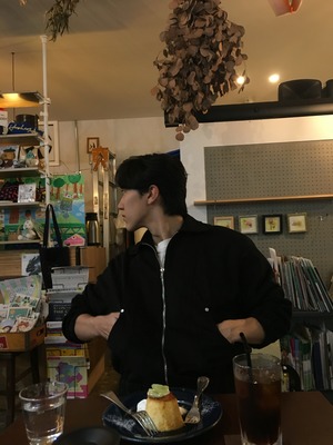 Suede Rivet Blouson Jacket(3color)