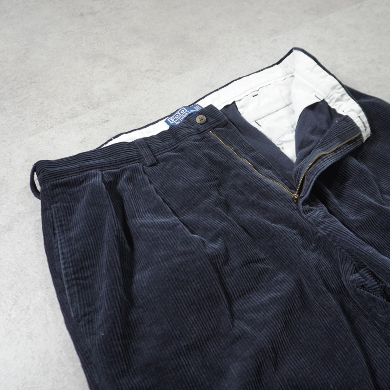 90s Polo by Ralph Lauren POLO CORDS ANDREW "black" W38L32 古着 - 6