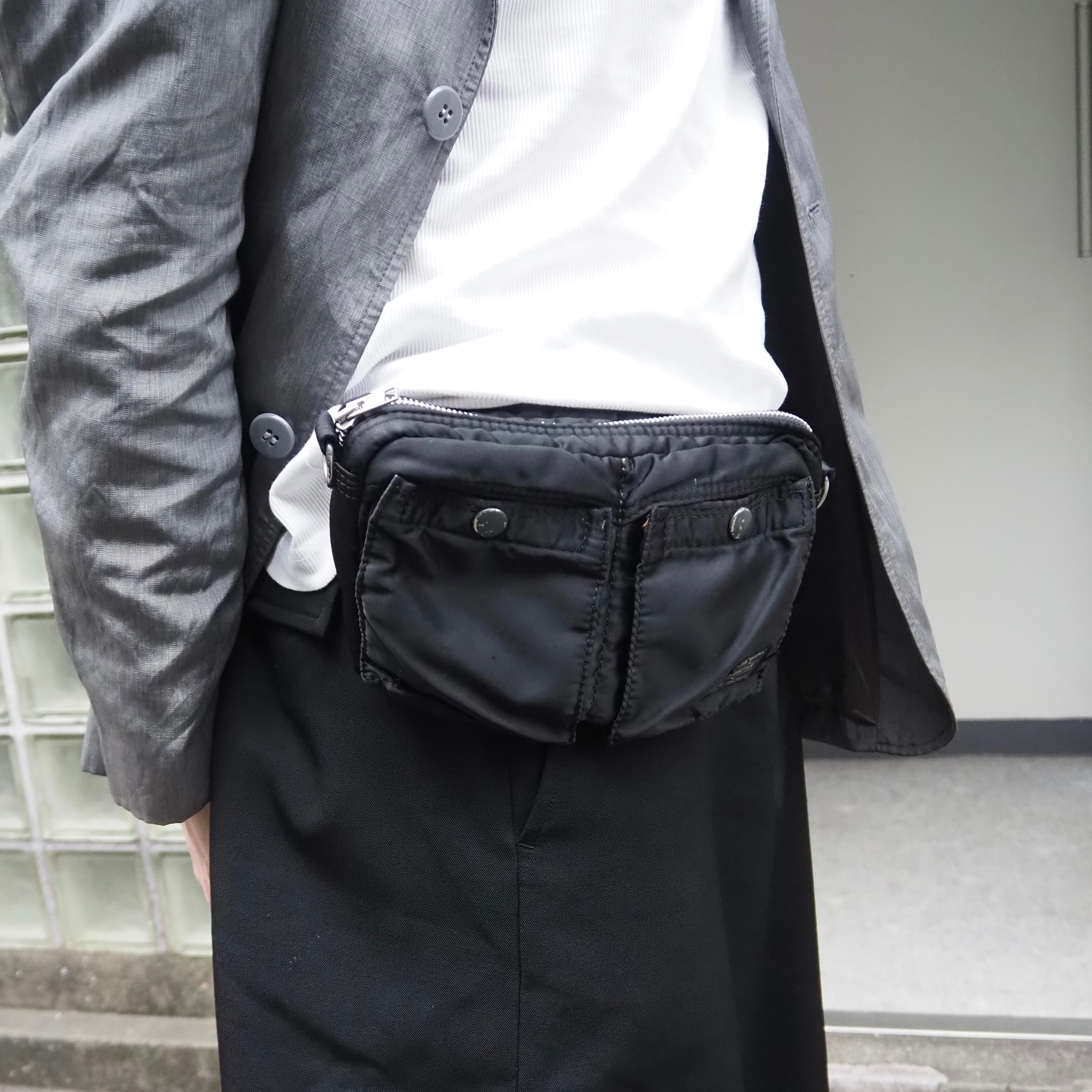 PORTER ポーター タンカー ショルダーバッグ ブラック ナイロン 黒 PORTER TANKER SHOULDER bag ブラック ナイロン ポーター | 2122TOKYO