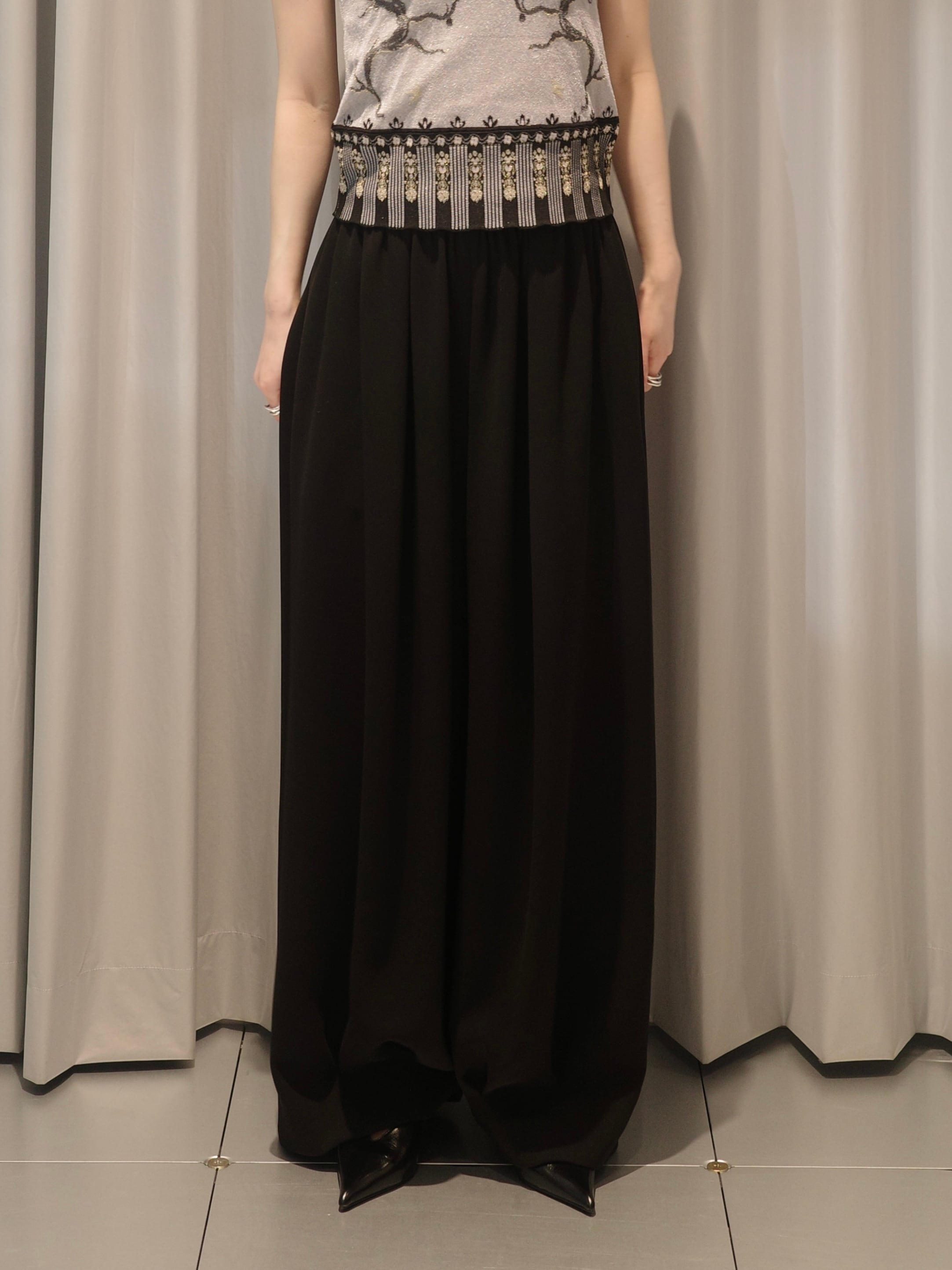 26SS】ENFOLD エンフォルド / コクーンパンツ / TUCK-HEM WIDE-COCOON
